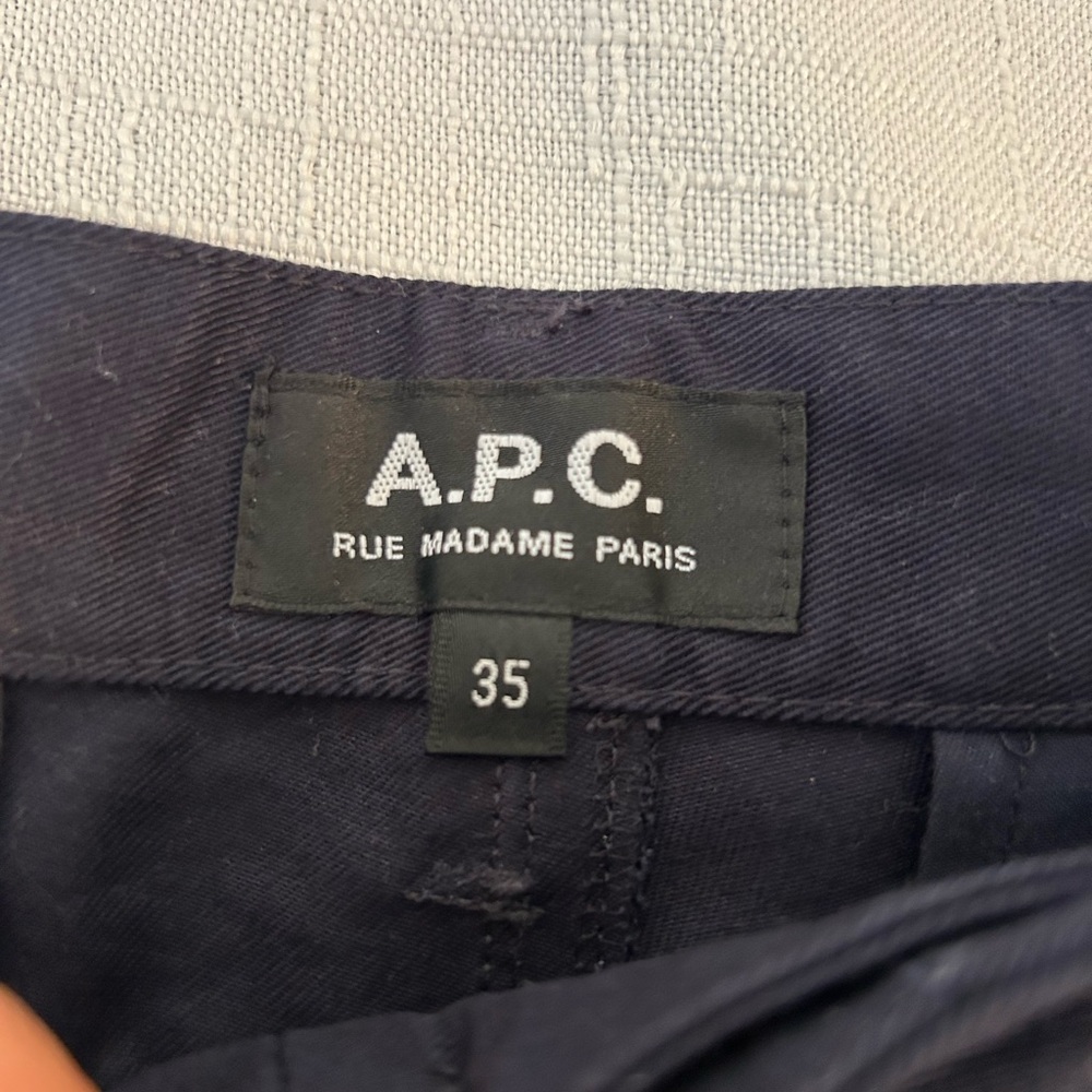 A.P.C. Dark Blue Trousers